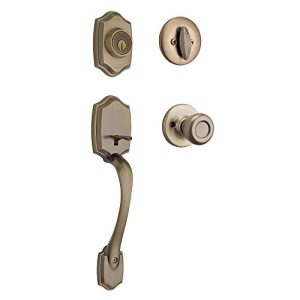Entry Handleset Exterior with Interior Door Knob