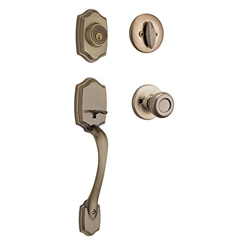Entry Handleset Exterior with Interior Door Knob