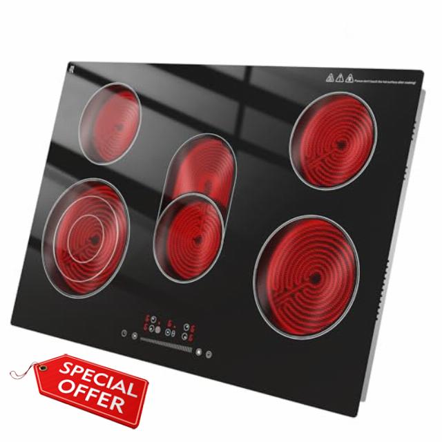 Electric Cooktop 30 Inch 8600W