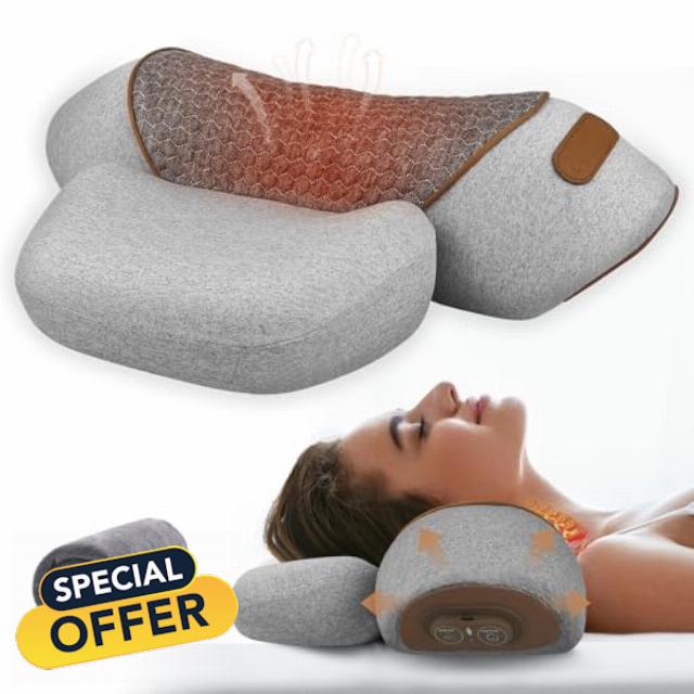 Pillow Massage Neck Hump 3 in 1 Neck Massager Pillow with Heat