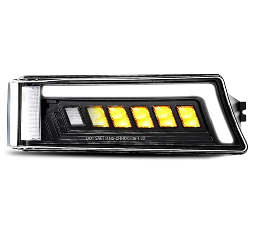 1PCS (Sequential Turn Signal + Clear Side Marker