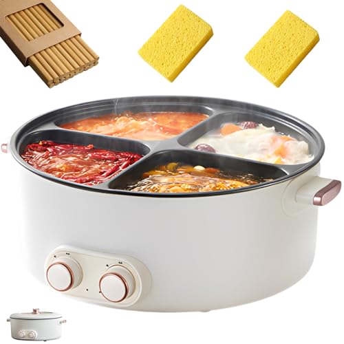 Multifunctional Electric Pot 4 Compartment