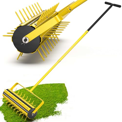 Welded Spike Strip & T-Handle – Yard Soil Aeration for Grass