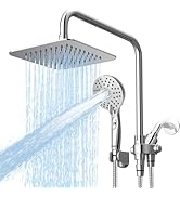 Ryamen Magnetic Shower Head with Handheld, High Pressure - 6 Spray Modes Handheld Shower Head, Ec...