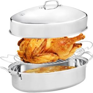 Oval Turkey Roaster Pan for oven