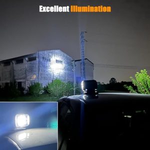 Auto-Reset 360 Rotating Spot Light for Trucks