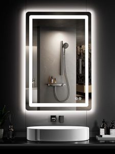 36x24 Bathroom Vanity Mirror for Wall with Light