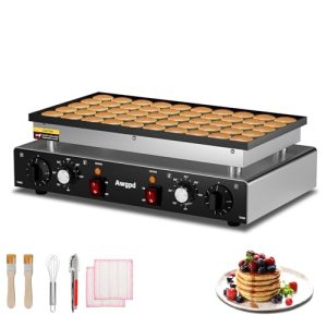 50PCS 1700W Commercial Electric Nonstick Waffle Maker Machine