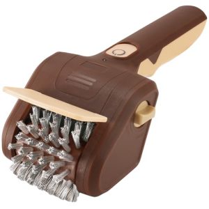Cordless Electric BBQ Grill Cleaner with 700 RPM Stainless Steel Brush