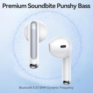 2025 Bluetooth 5.3 Headphones HiFi Stereo 50H Playback Ear Buds with Led Digital Display