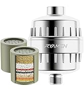 Ryamen Upgraded Dual Shower Heads Combo, 10 inch Filtered Shower Head with Handheld, 3-Way Rain S...