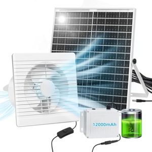 9.8" Solar Exhaust Fan