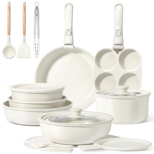 Nonstick Detachable Handle Cookware Sets