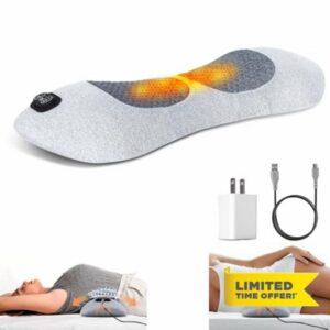 Lumbar Support Pillow with Lower Back Massage