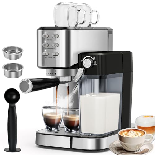 Coffee Maker with Automatic Milk Frother