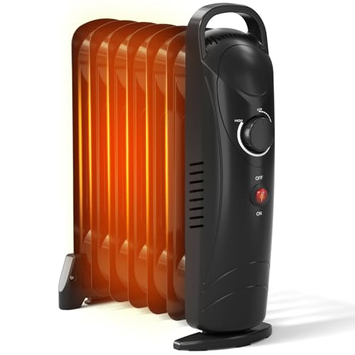 Portable Radiant Space Heater with Energy Saving