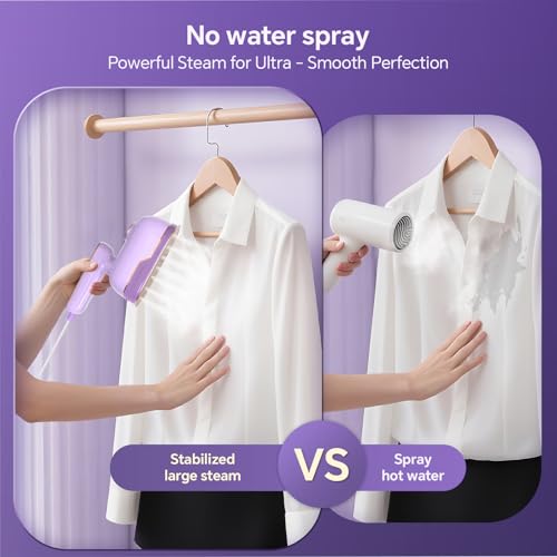 Mini Steamer for Clothes Travel Size for Home & Trips