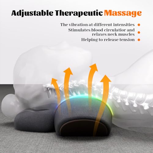 Memory Foam Pillows for Sleep Aid and Relaxation(Dark Gray)
