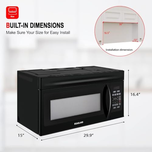 1.7 Cu.ft Over Stove Microwave