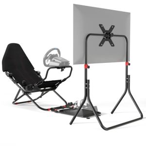 DIWANGUS Racing Simulator Cockpit with TV Stand