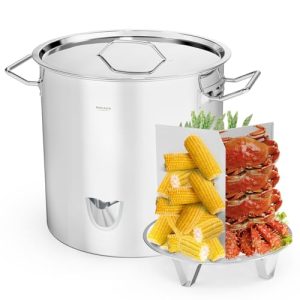 Steam Pots for Cooking with Water Fill Spout