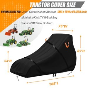 Farm Riding Utility Tractor Full Covers Waterproof Heavy Duty