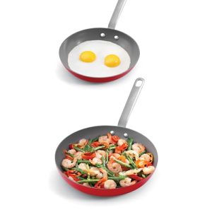 Nonstick Frying Pan Set 10" and 12"