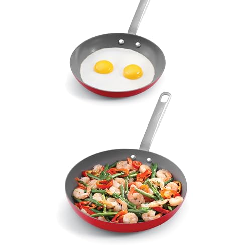 Nonstick Frying Pan Set 10" and 12"