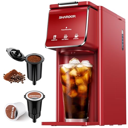 K Cup Coffee Maker Compatible with Ground Coffee