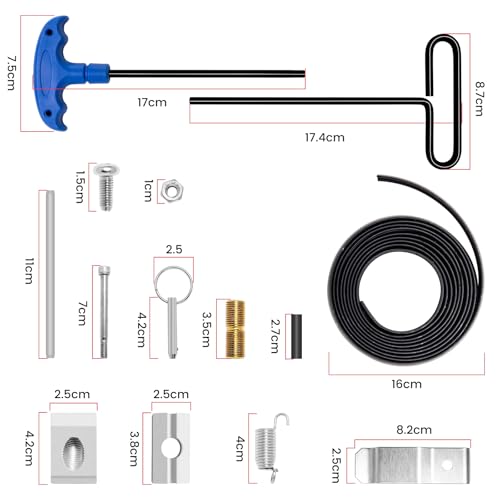 Brakes Tune Up Kit Compatible with Tapco Maxmimum XL 10"6"