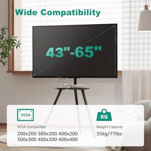 Height Adjustable and Swievel TV Stand