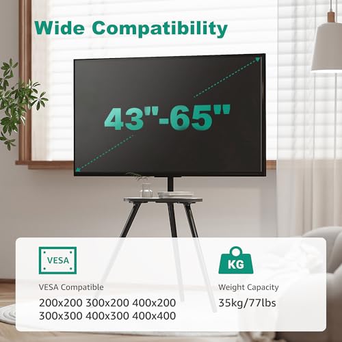 Height Adjustable and Swievel TV Stand