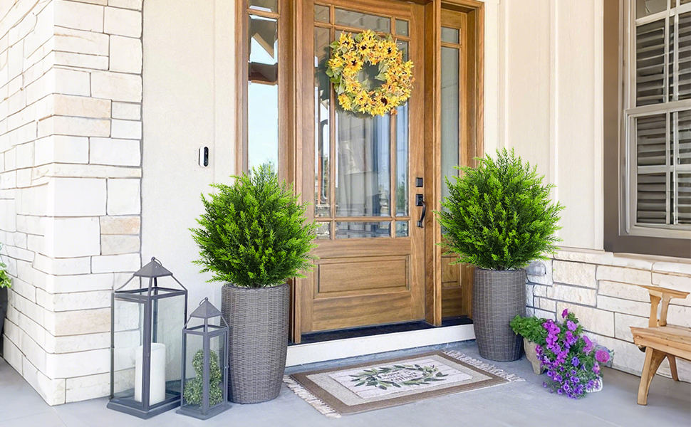 artificial outdoor shrubs