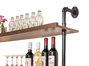 bar shelf wall mounted