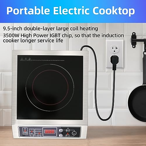 9.5-Inch Enlarged Double-Layer Heating Plate