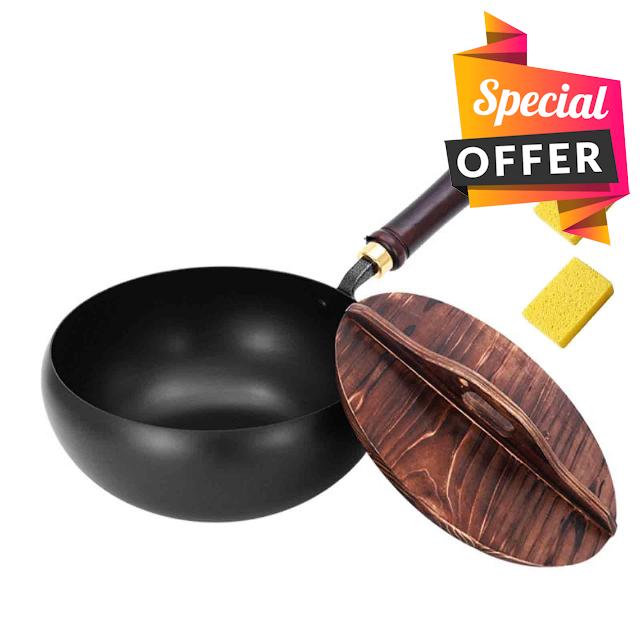 Uncoated Iron Pan