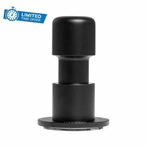 TIMEMORE 58mm Espresso Tamper - Stainless Steel & Aluminum Impact Tamper with Sound Feedback for Barista