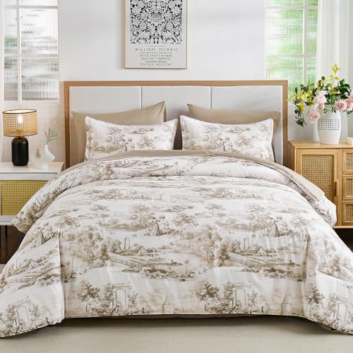 7 Pieces Botanical Comforters with Sheets