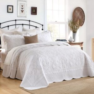 3PCS Lightweight Thin Comforter Coverlet Set