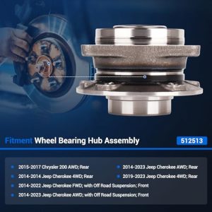 Chrysler 200 2015-2017 [Pack of 2]