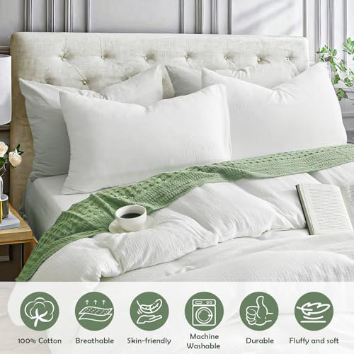 2 Pillowcases 20"x36"