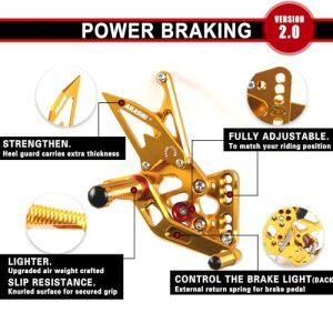 Motorcycle Accessories Parts Gold