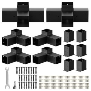 Pergola Bracket kit for 4"x 4" (Actual 3.5" X 3.5") Lumber