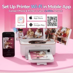 Portable Photo Printer for iPhone/Android