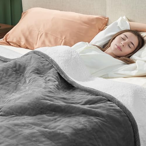 GentleSoft Flannel Heating Blanket with 12 Hours Auto-Off and 6 Heating Settings