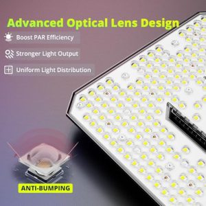150W Commercial Full Spectrum Grow Lamp for Indoor Plants with Full/Epar Boost Mode Switch & Daisy Chain