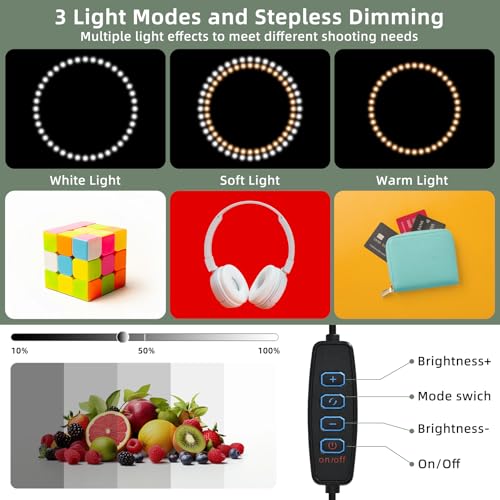 6 Backdrops - Portable/Dimmable/Versatile Folding Shooting Tents for Toys/Jewelry/Watches/Cosmetics
