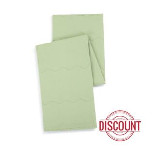 DEMDACO Weighted Cooling Lap Throw Blanket from Comfort Collection 50 x 60 Inch Polyester Sage Green