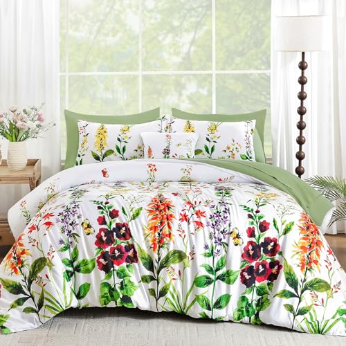 Soft Microfiber Farmhouse Complete Bedding Set for All Season