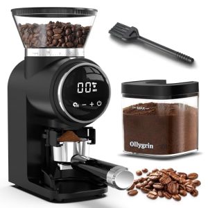 Conical Burr Coffee Beans Grinder with 30 Grinding Settings